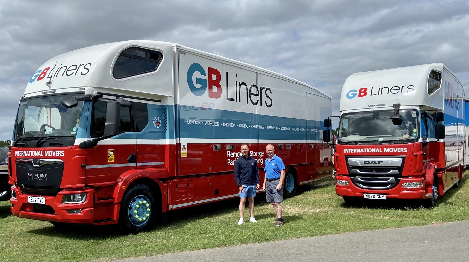 GB Liners Moving Vehicles Feature at Malvern Truckfest