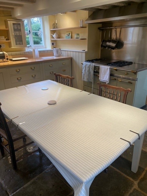 The kitchen interior of our client's Cirencester home, prior to removals.