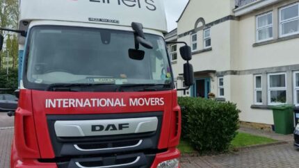 A GB Liners moving an, preparing to move our clients from Bristol to Swindon.