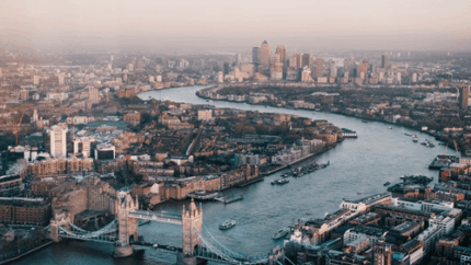 the London skyline