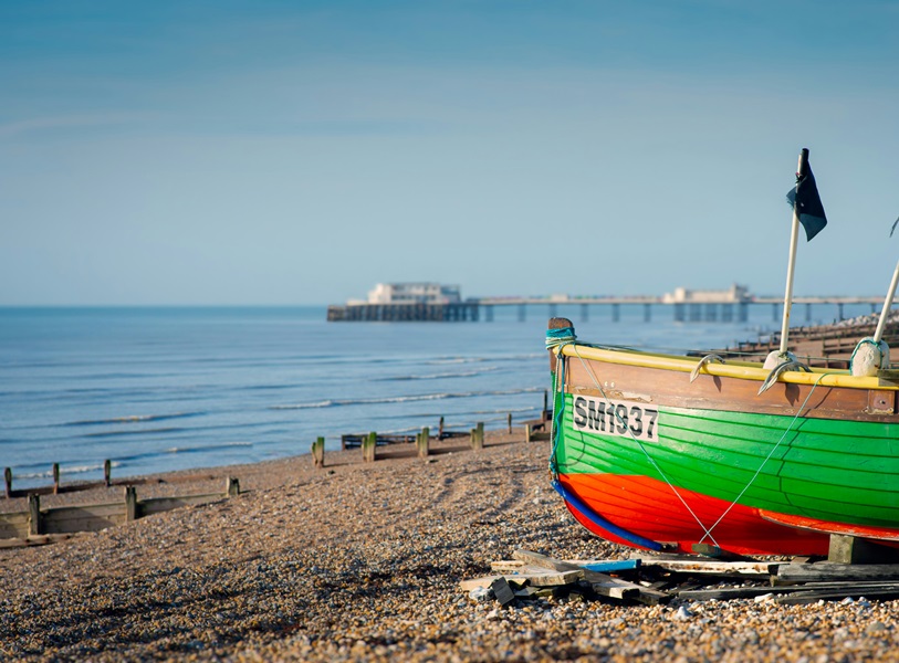 Worthing beach